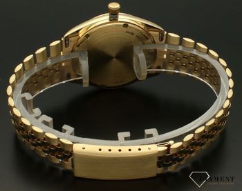 Złoty zegarek męski Geneve 585 na bransolecie 65 gram złota (5).jpg
